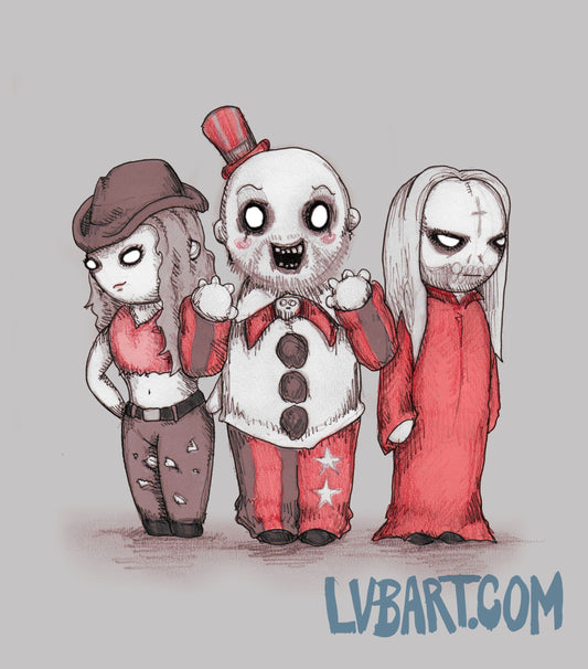 Devil's Plush Rejects 2.0 Fine Art Print