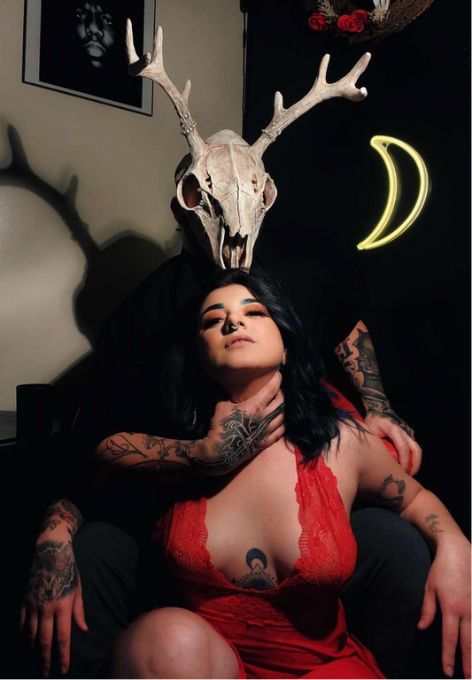 Deer Daddy Live: Choke (Color) Fine Art Print