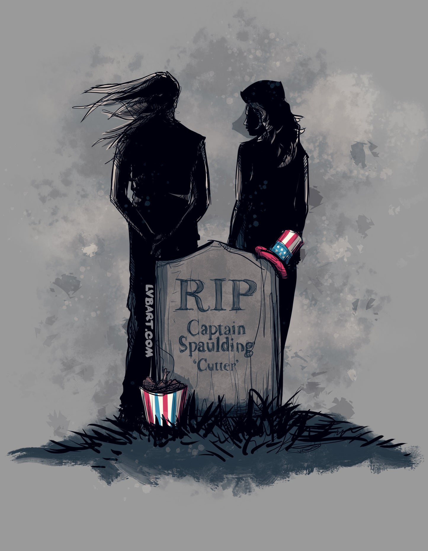 RIP Captain Fine Art Print
