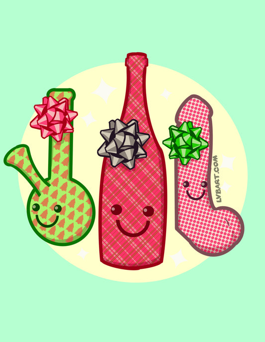 Christmas List Fine Art Print