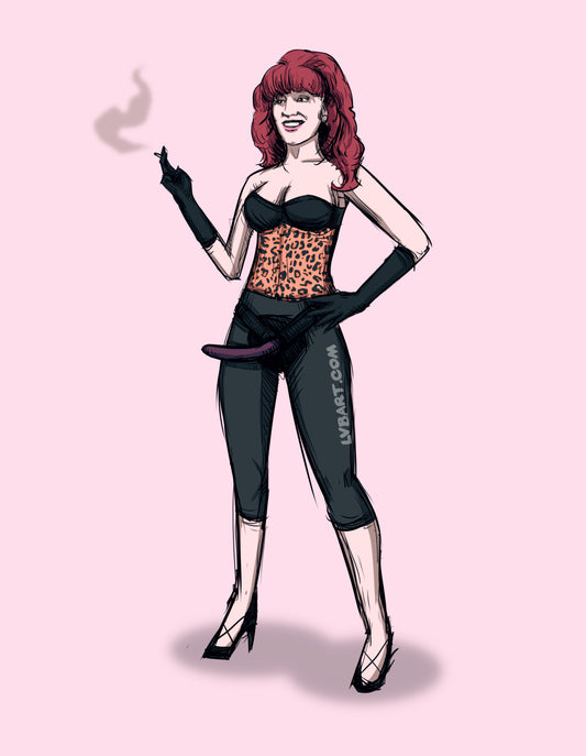 Peg Bundy Fine Art Print