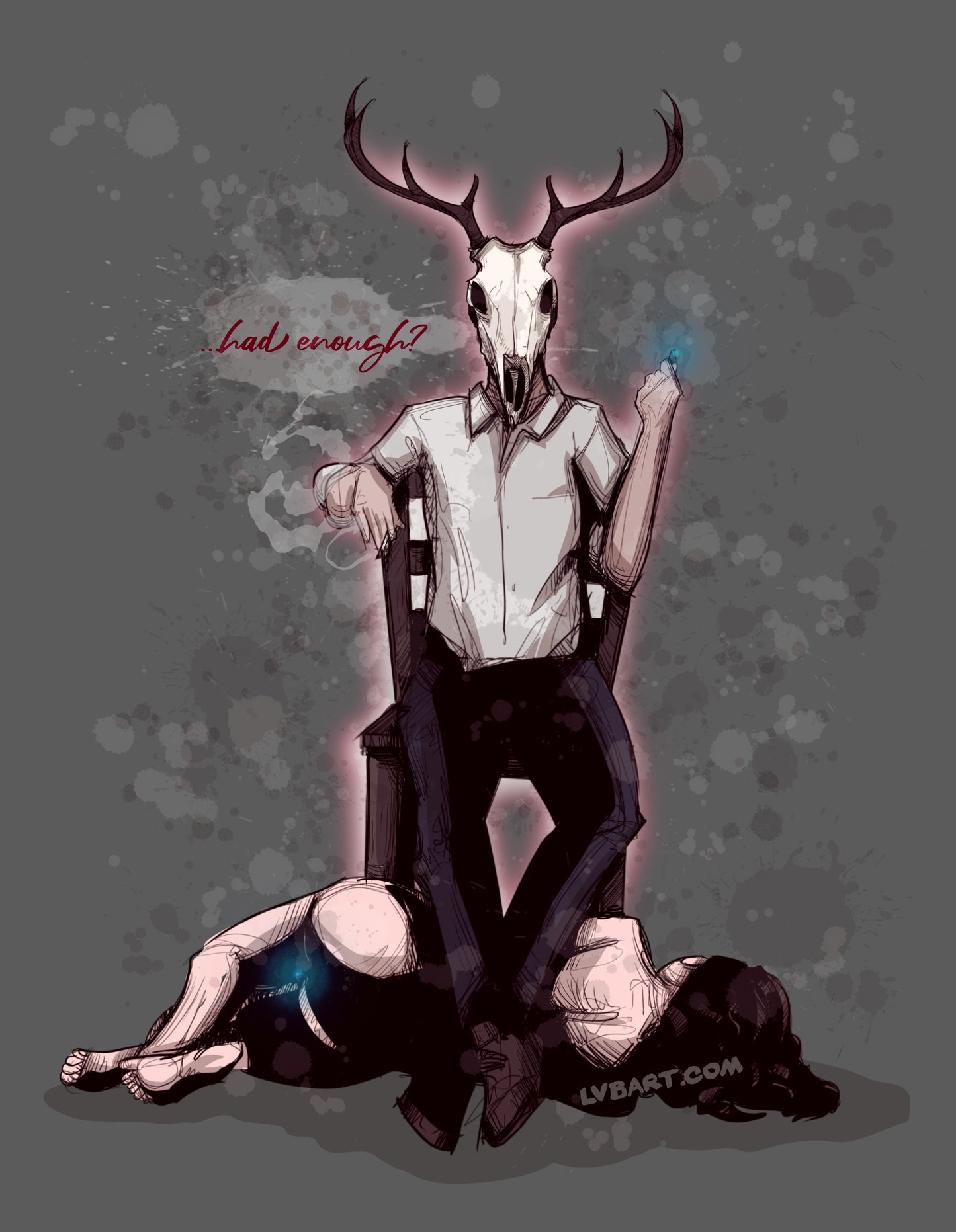 Deer Daddy Series 4: Remote Fine Art Print
