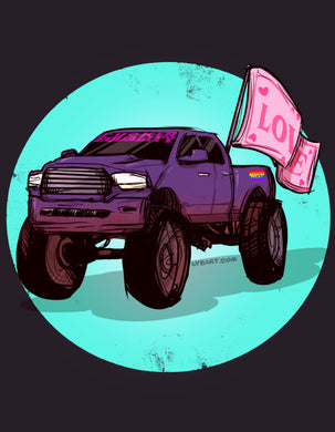 BDE Truck Fine Art Print