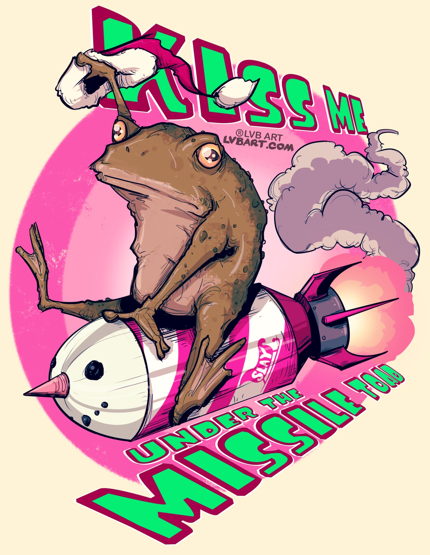 Missile Toad Fine Art Print