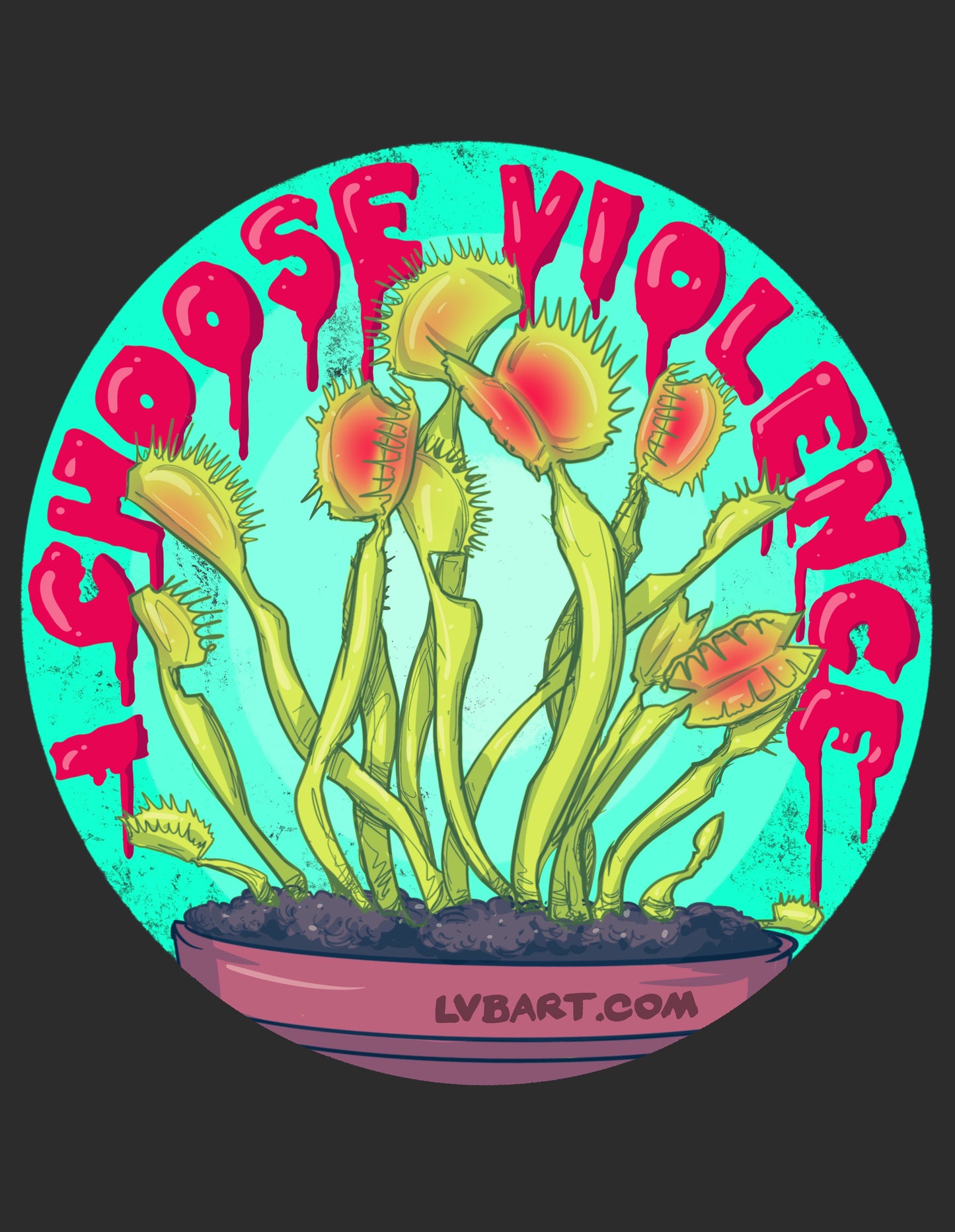 Venus Fly Trap Fine Art Print