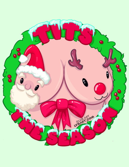 Tits The Season Fine Art Print