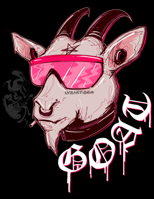 GOAT Fine Art Print