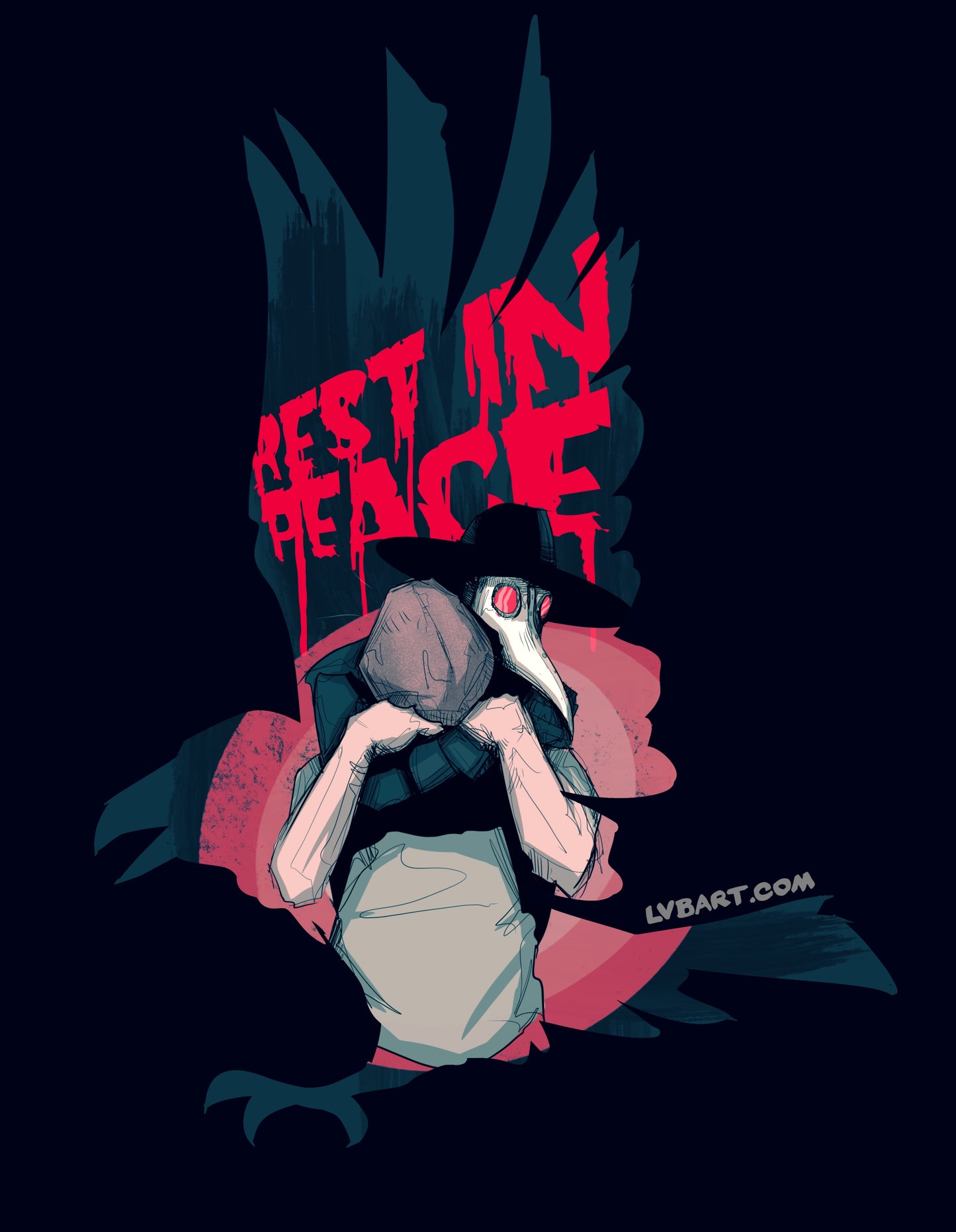 Rest In Peace Fine Art Print