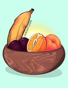 Fruit Basket Fine Art Print