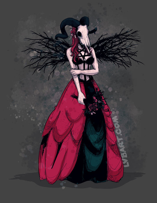 Here Comes The Bride Fine Art Print