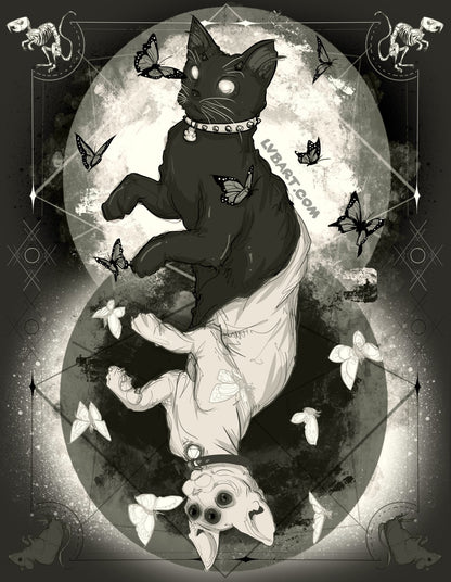 As Above So Below I-IV Four Fine Art Print Pack
