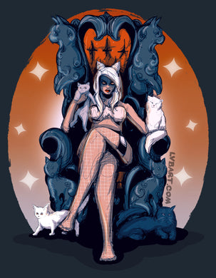 Kitty Queen Fine Art Print