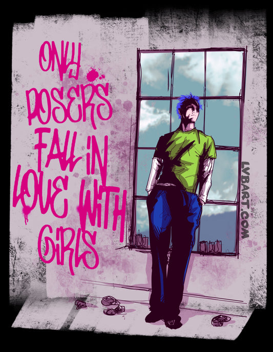 Poser Love Fine Art Print