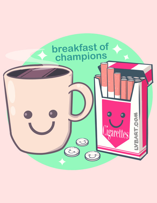 Breakfast of Champions Fine Art Print