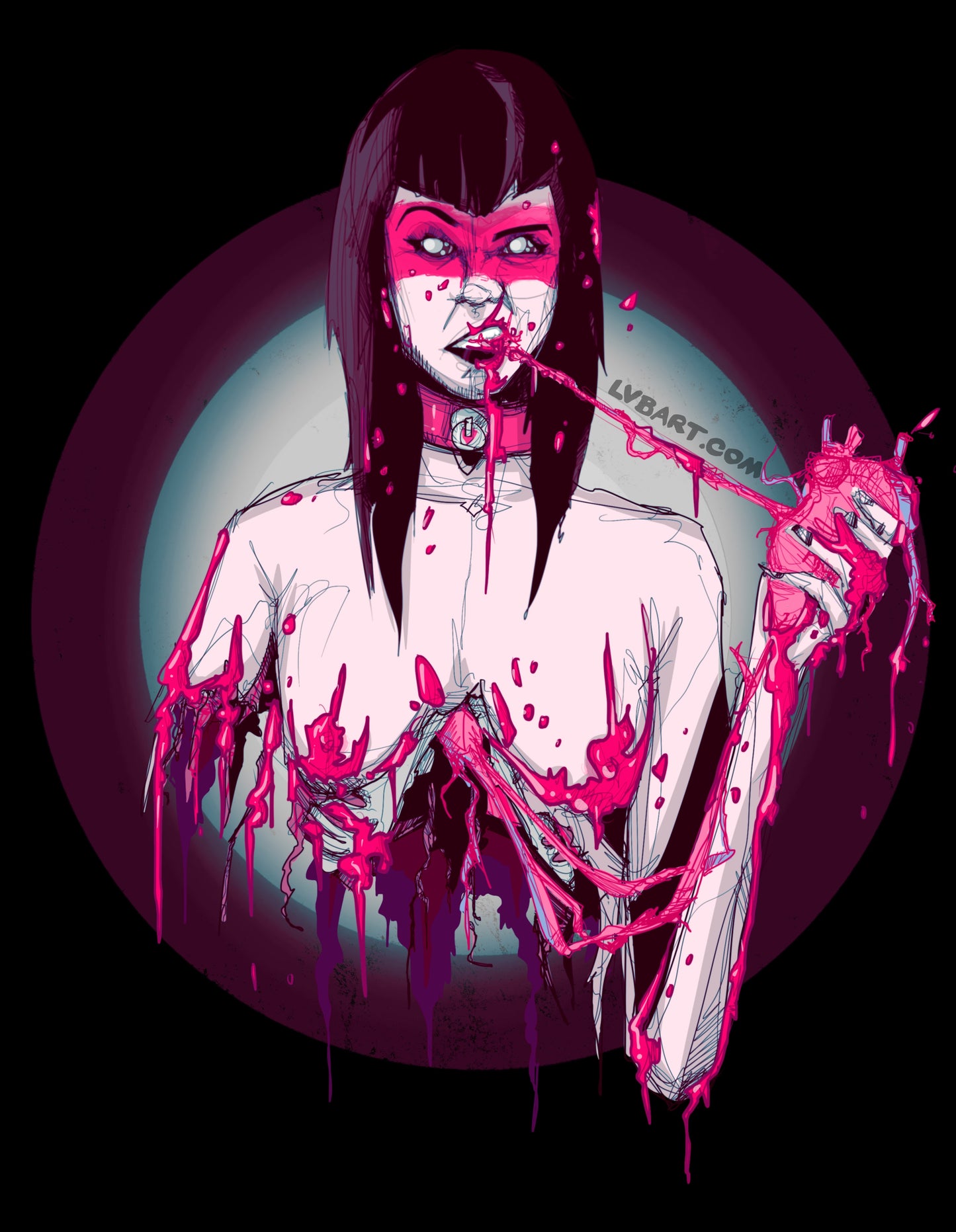 Eat Your Heart Out II Fine Art Print