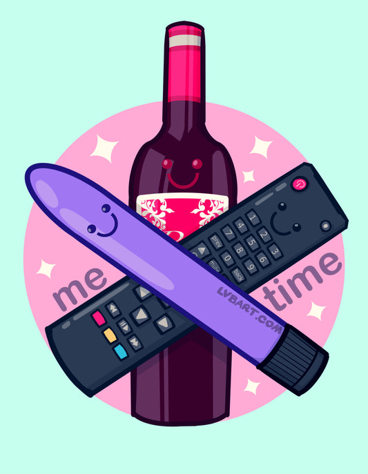 Me Time Fine Art Print