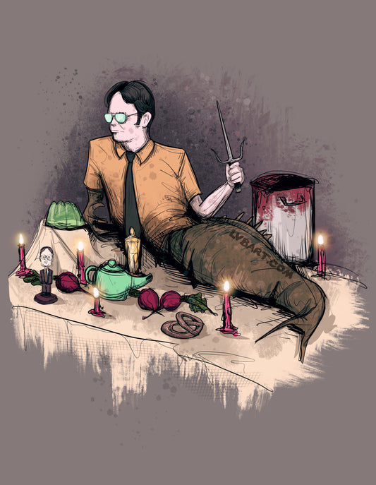 Fishboy Dwight Fine Art Print