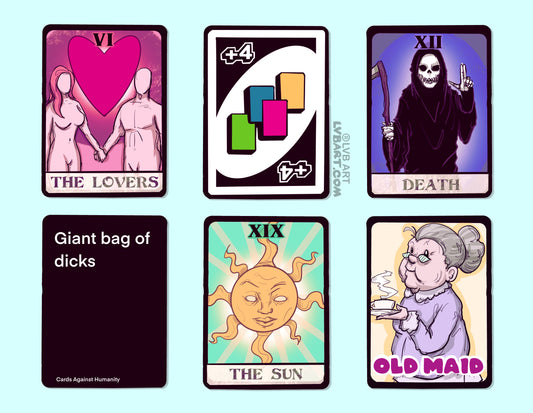 Tarot Reading Fine Art Print