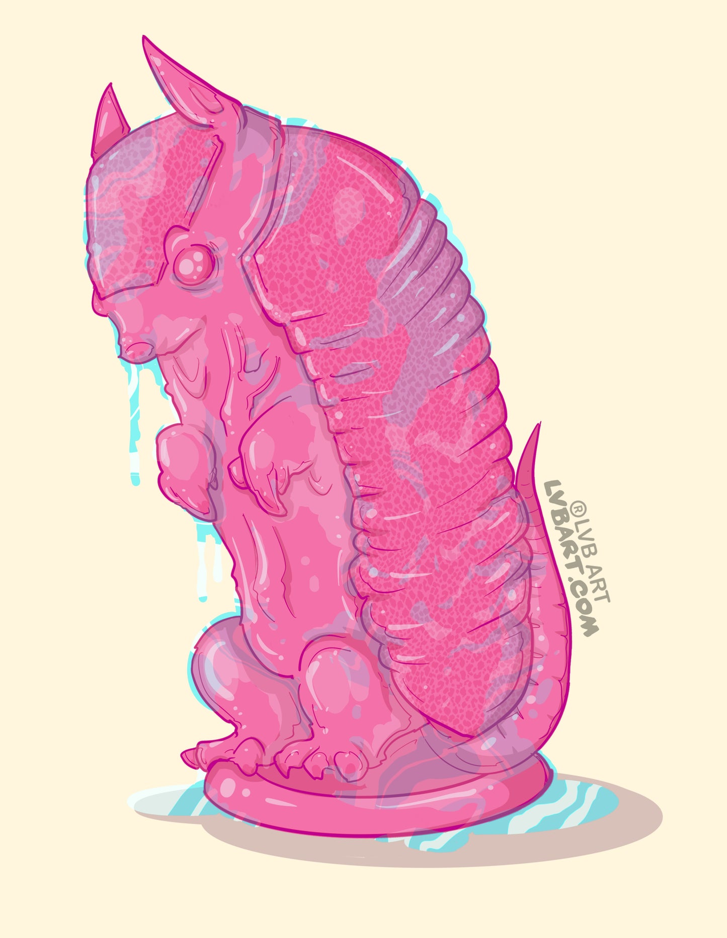 Armadildo Fine Art Print