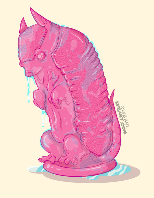 Armadildo Fine Art Print