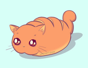 Loaf Cat Fine Art Print