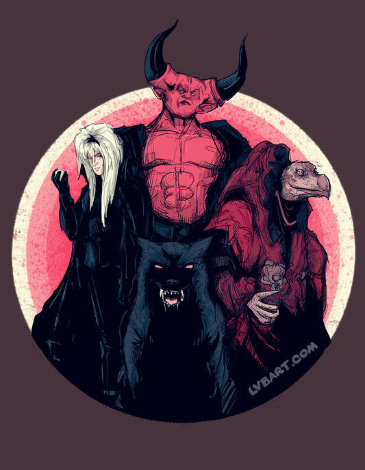 80s Nightmares Fine Art Print
