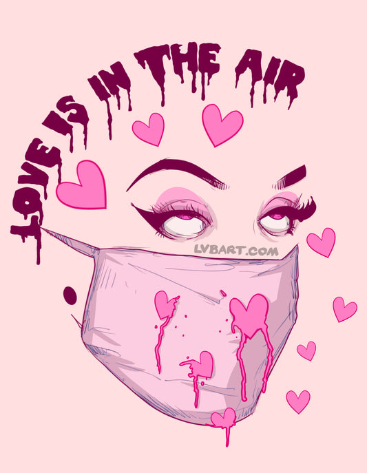 Love Is In The Air Fine Art Print