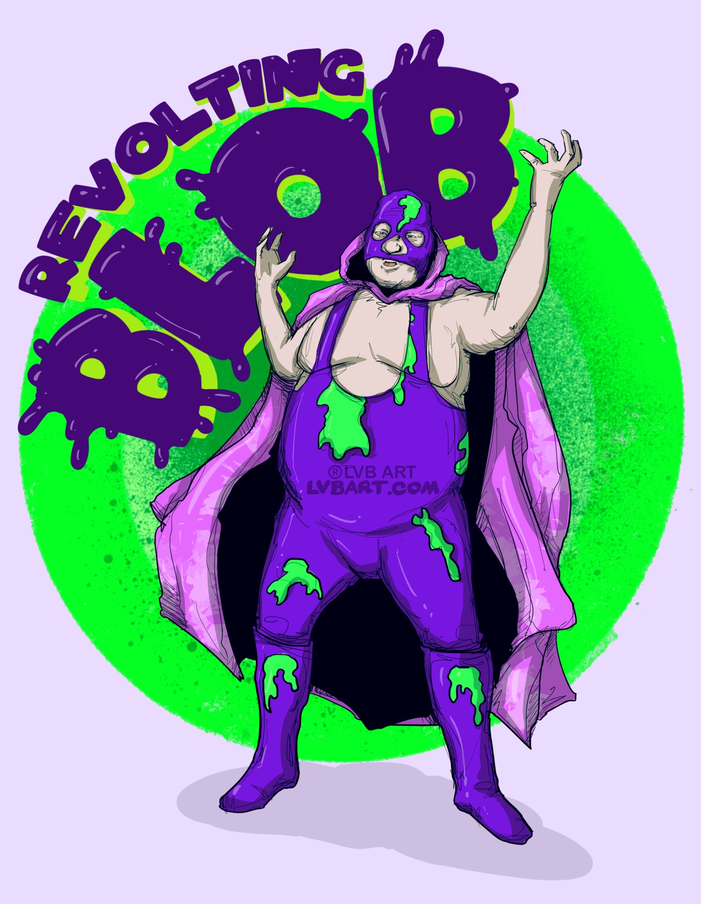 Revolting Blob Fine Art Print