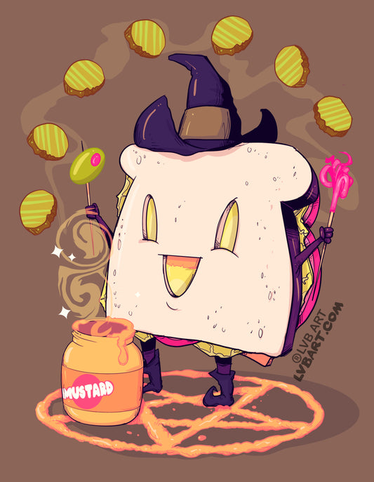 Sand Witch Fine Art Print