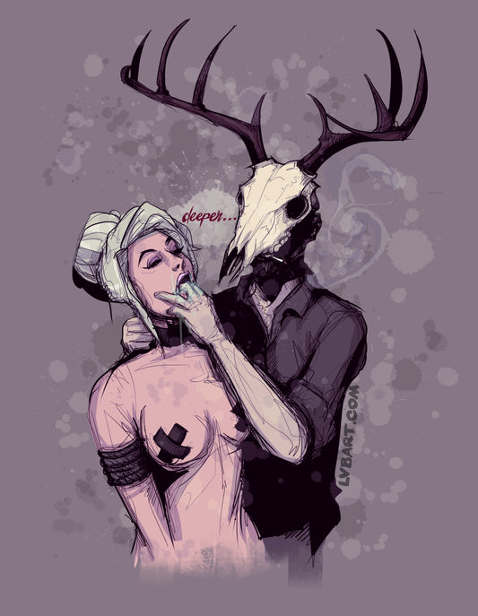 Deer Daddy Series 5: Deeper Fine Art Print