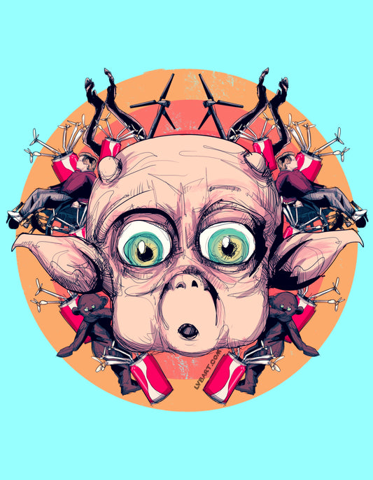 Mac & Me Fine Art Print