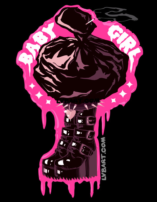 Trash Baby Fine Art Print