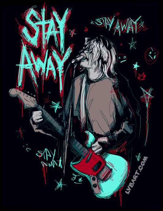 Stay Away Fine Art Print