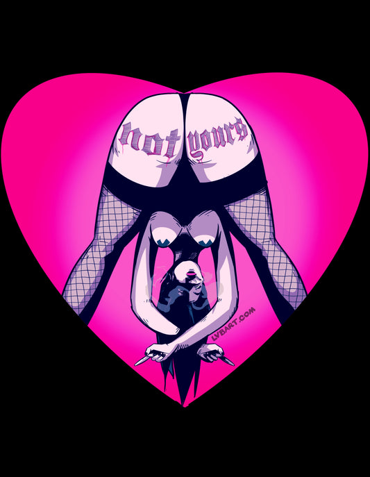 Not Yours Fine Art Print