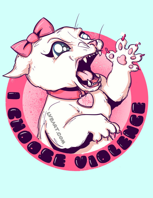 Killer Kitty Fine Art Print