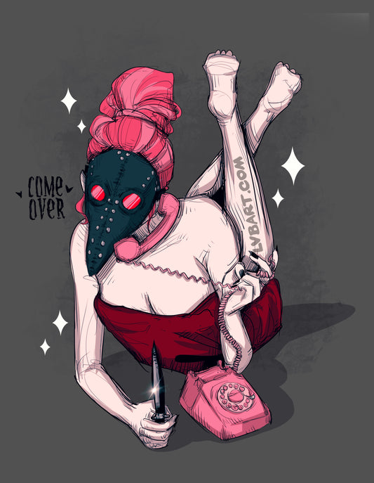 Come Over Fine Art Print