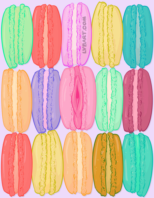 Macaron Noises Fine Art Print
