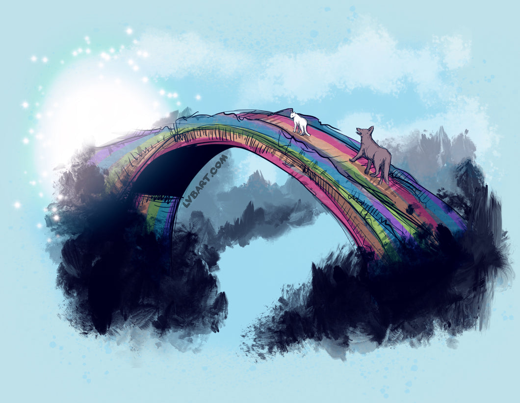Rainbow Bridge Fine Art Print