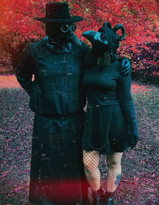 Plague Couple: All Hallows Fine Art Print