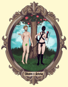 Adam & Steve II Fine Art Print