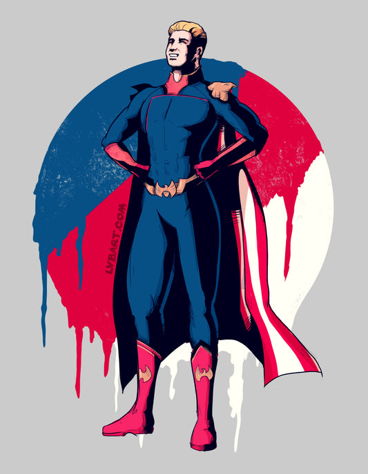 World’s Greatest Superhero Fine Art Print