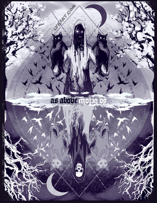 As Above So Below Fine Art Print