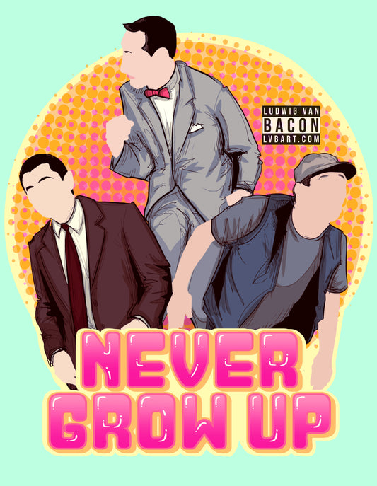 Never Grow Up Fine Art Print