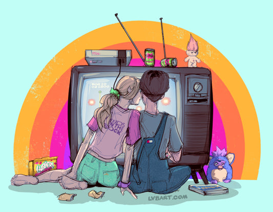 First Kiss Fine Art Print