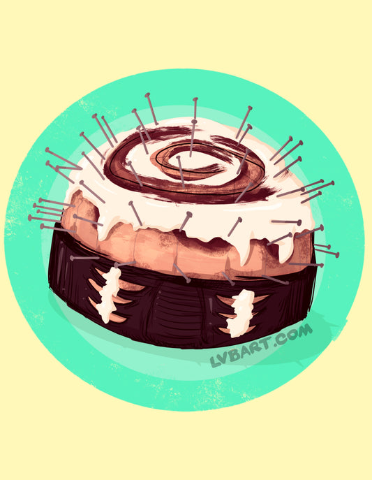 Cinnabite Fine Art Print