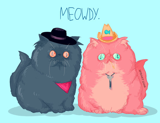 MEOWDY Fine Art Print