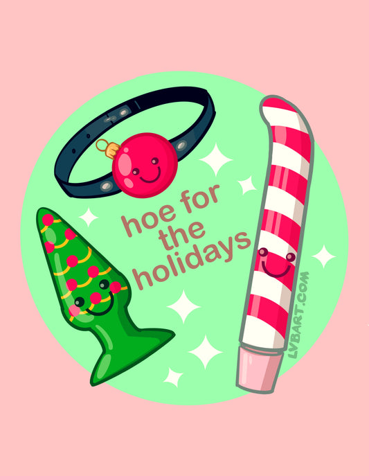 Hoe For The Holidays Fine Art Print