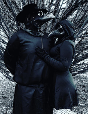 Plague Couple: Dark Love Fine Art Print
