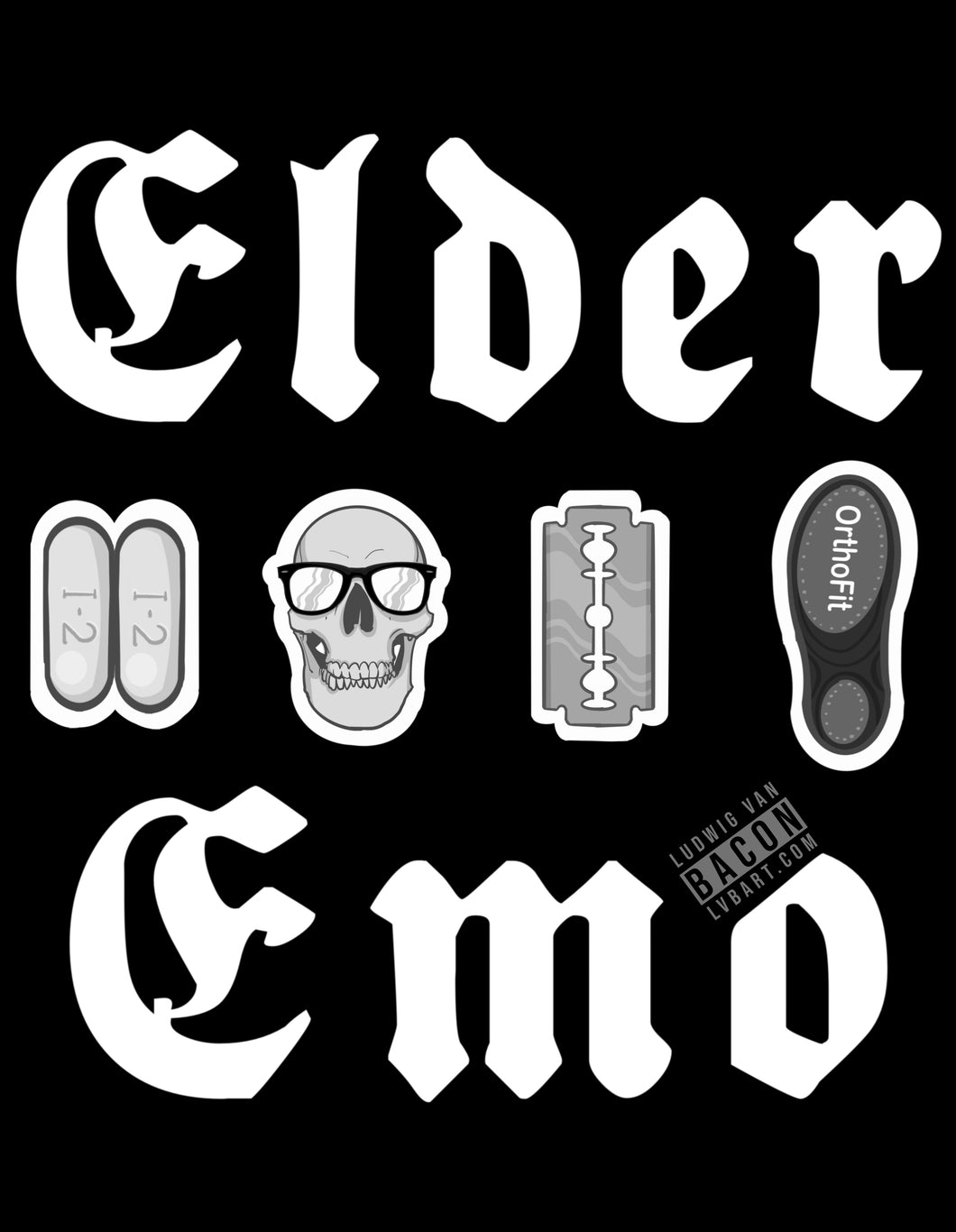 Elder Emo Fine Art Print