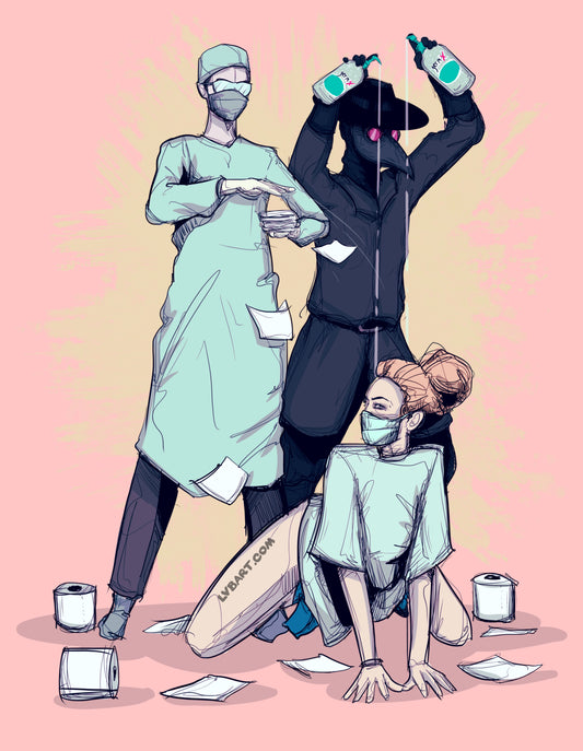 Sanitizer Fine Art Print